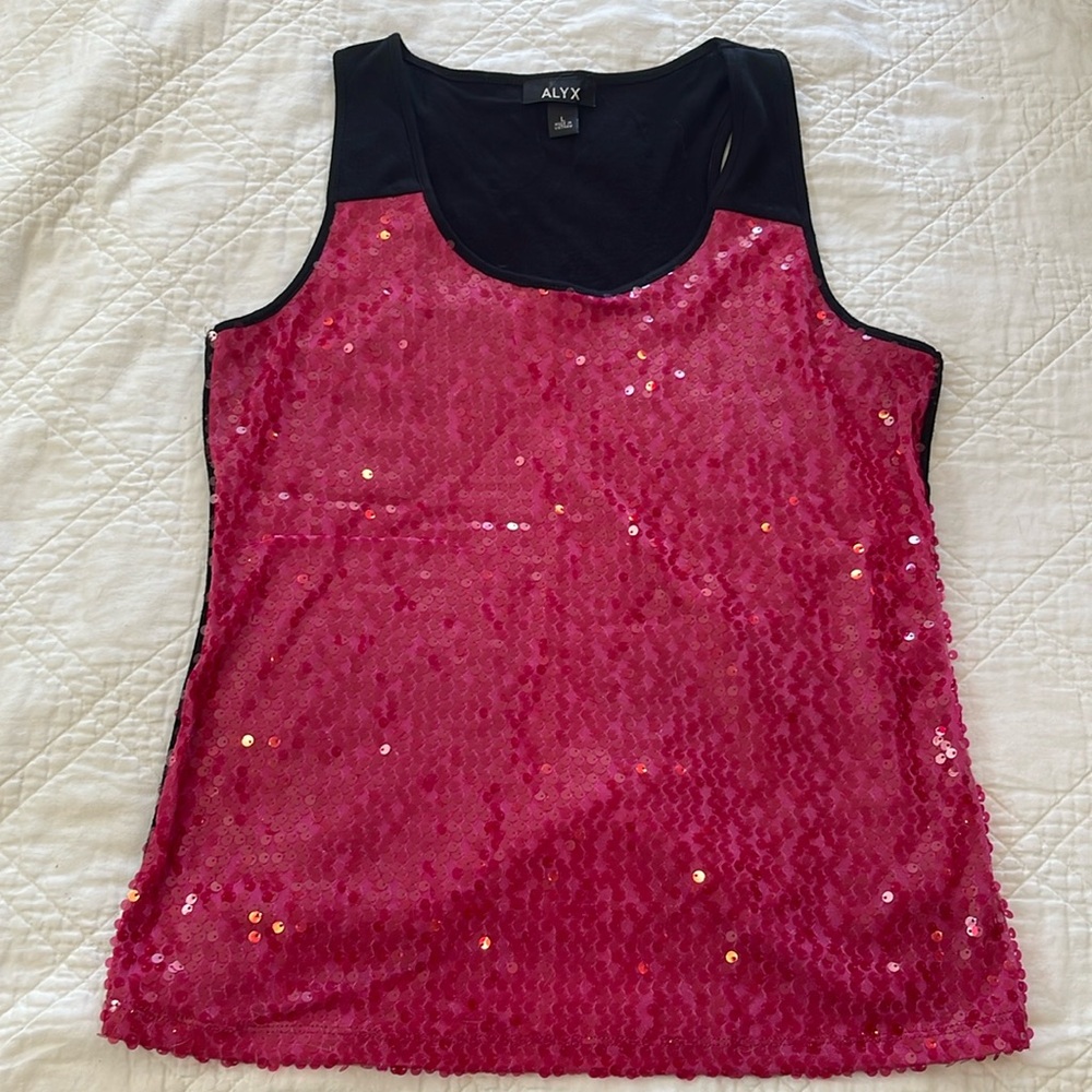 Women’s sequined tank